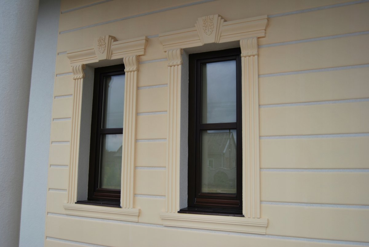 Отделка окон снаружи