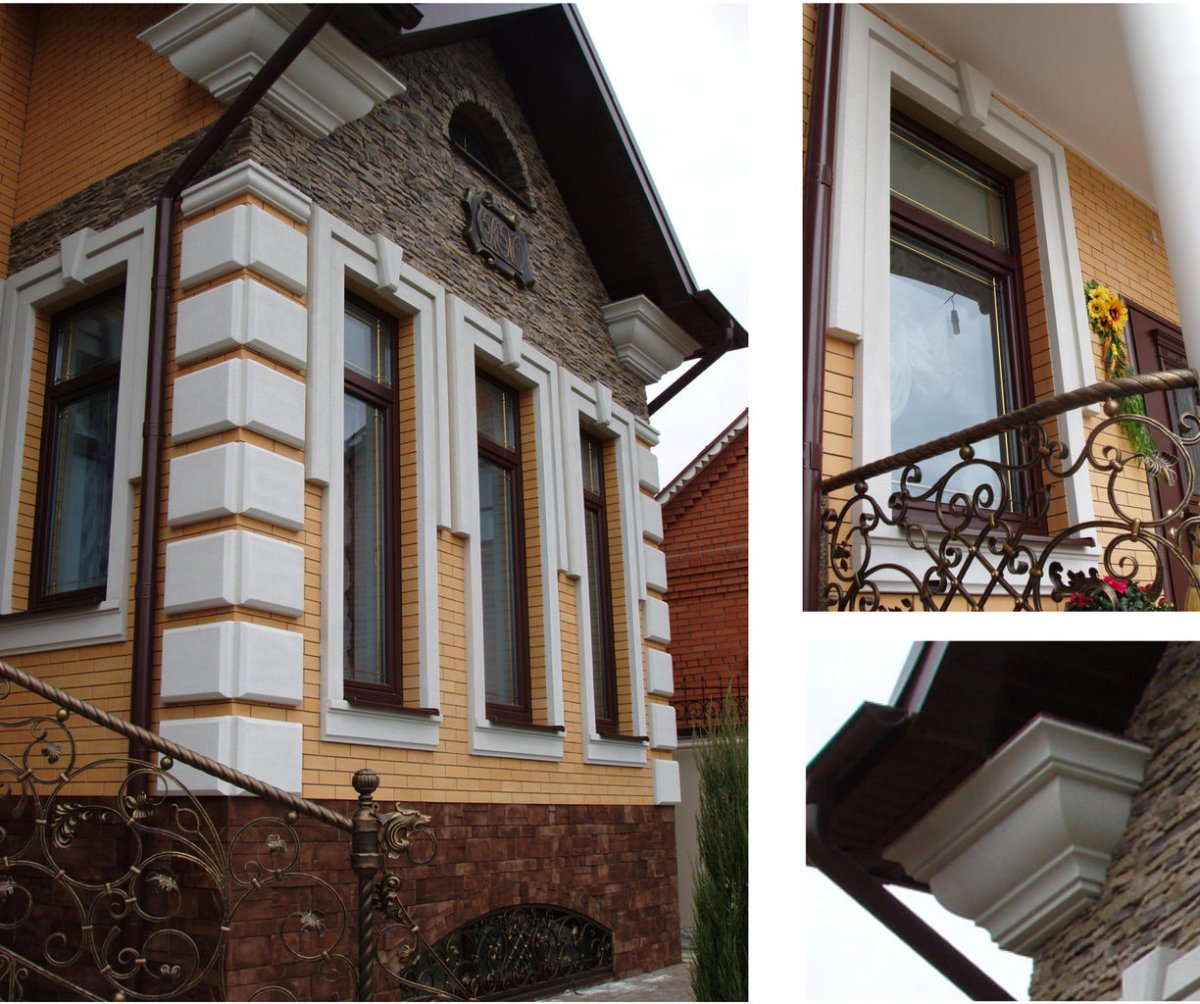 Фасадный декор для наружной отделки