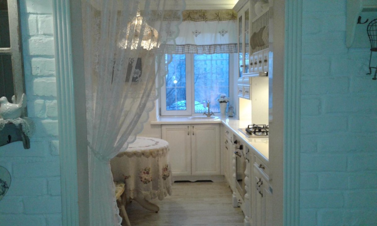 Занавески на кухню хрущевку