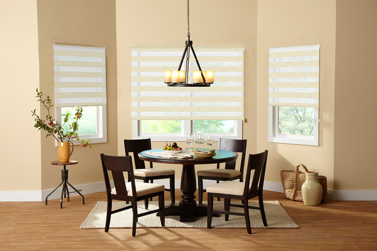 Рулонные шторы Zebra