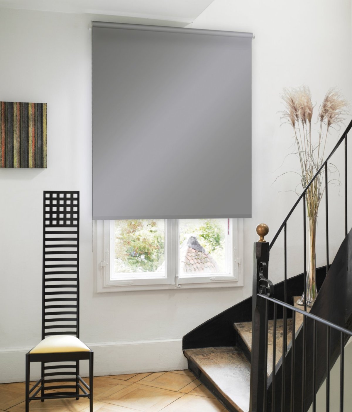 Ролло Эскар фиолетовый 130х170