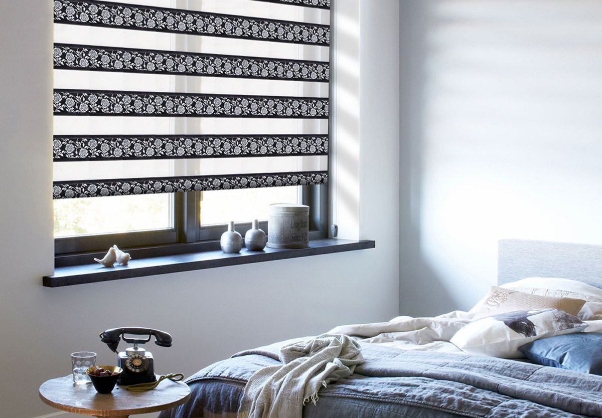 Рулонная штора ЛВТ Зебра