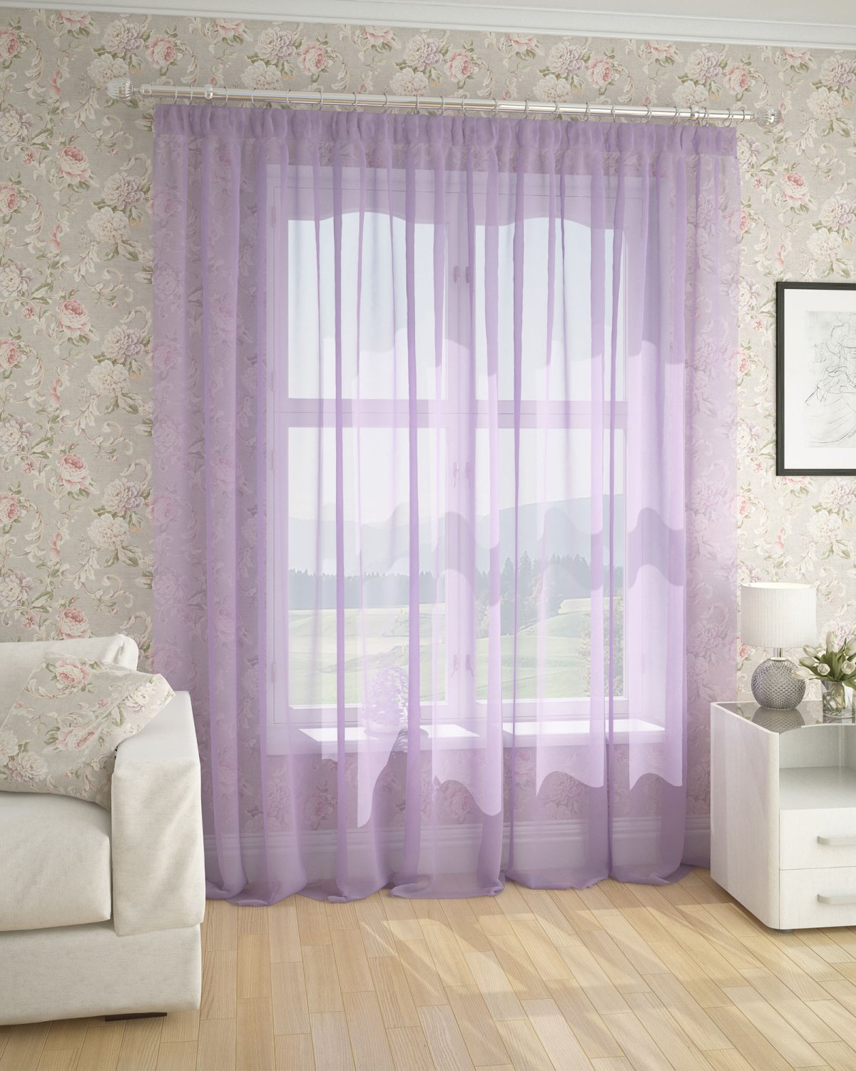 Текстилия / тюль вуаль 300*260 см