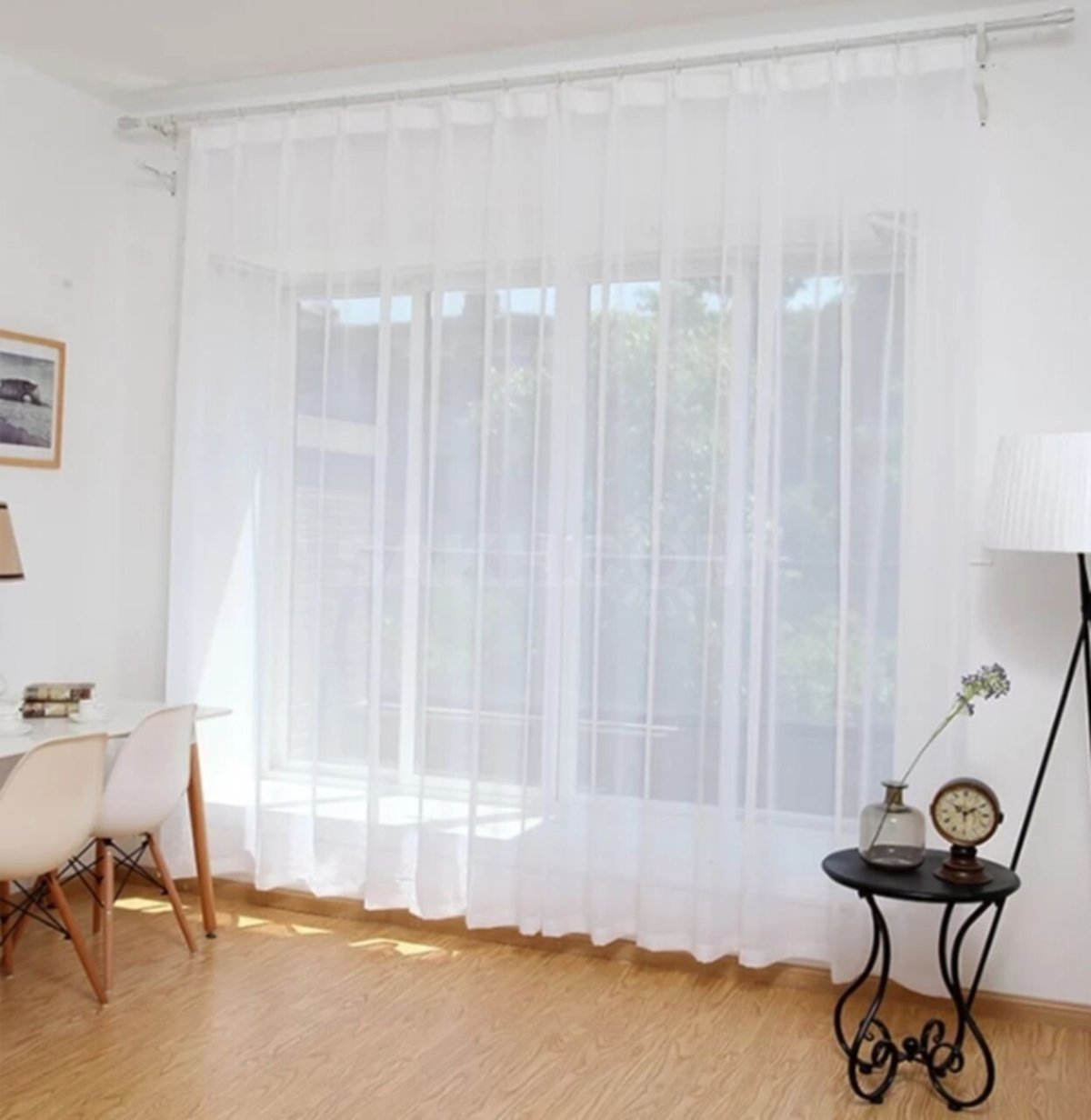 Тюли для зала без штор