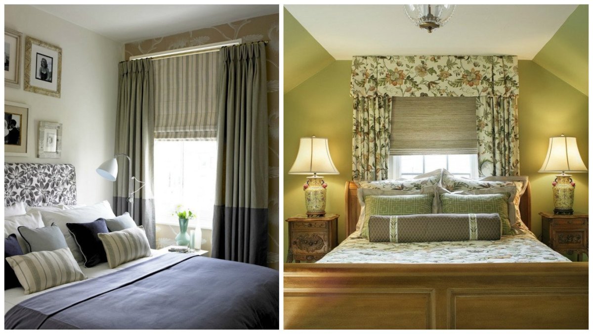 Шторы для маленькой спальни