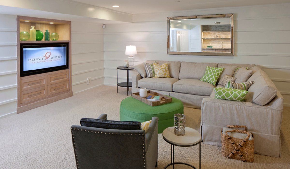 Гостиная без окон