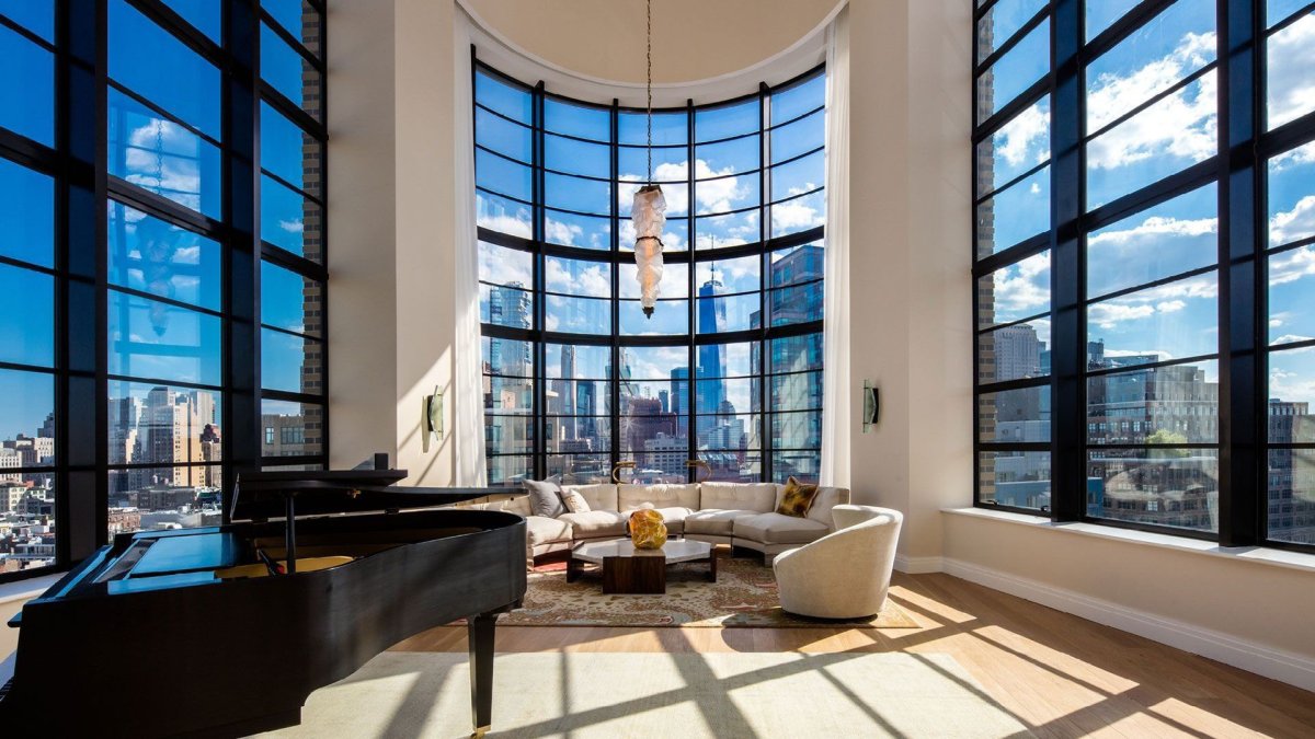 Панорамные окна в высотках