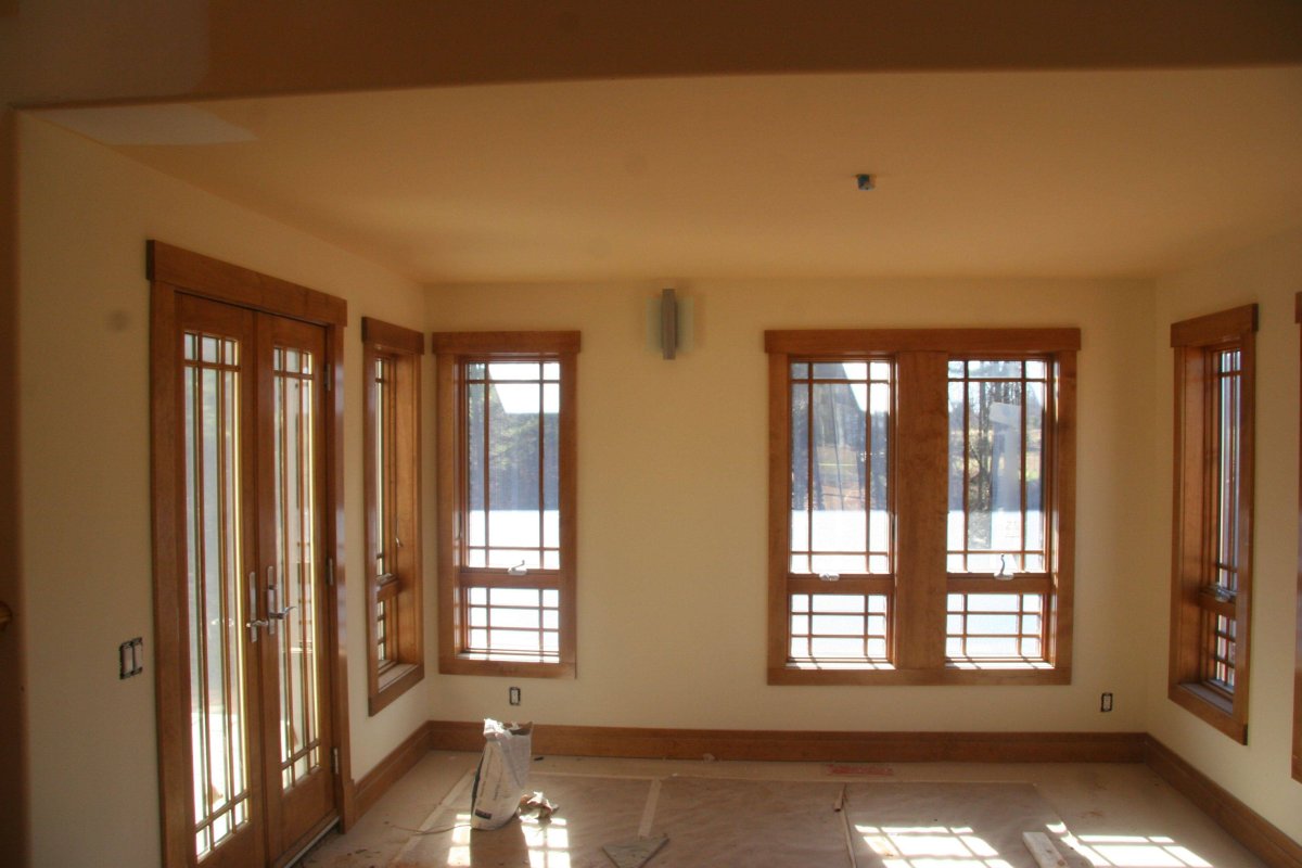 Панорамные окна с раскладкой