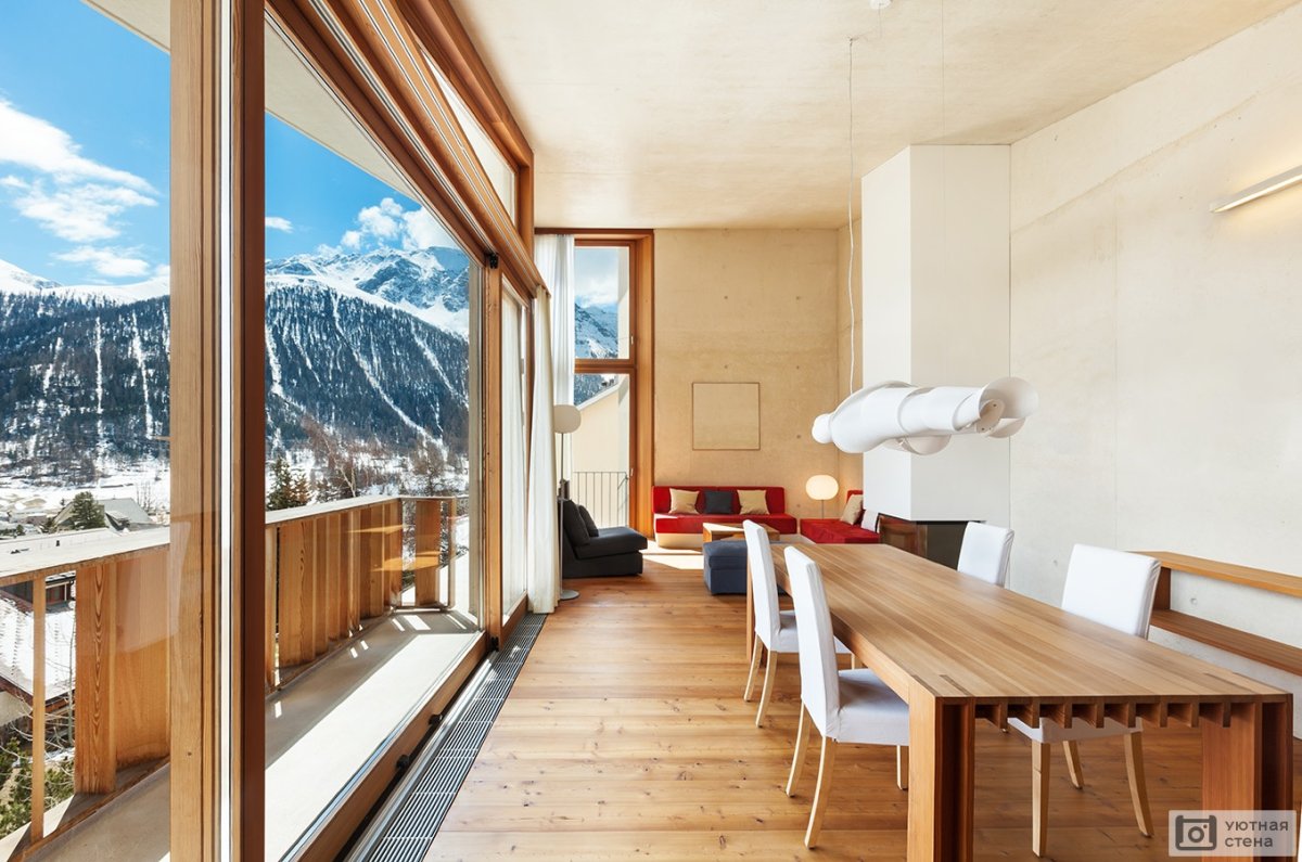 Большие панорамные окна