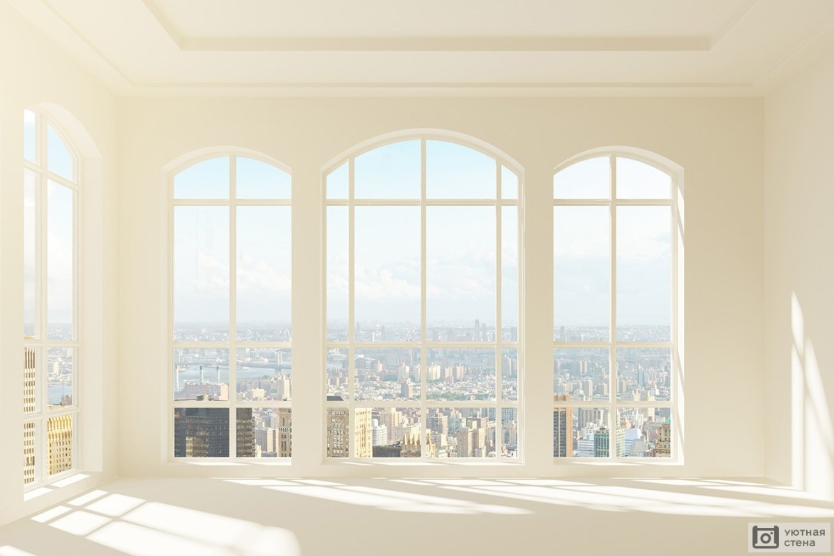 Панорамные арочные окна