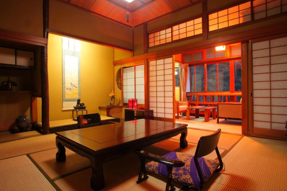 Традиционная японская гостиница рёкан