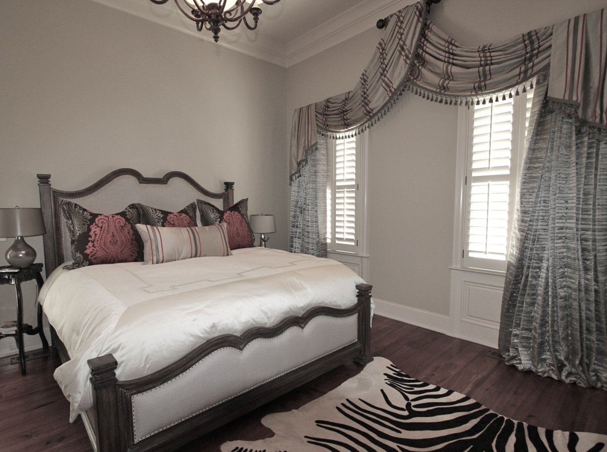 Идеи занавесок в спальню