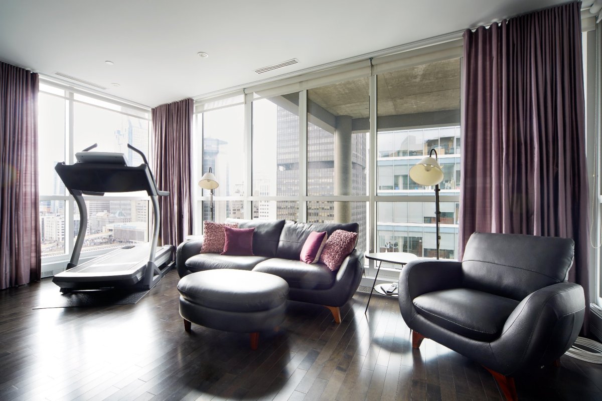 Искусственное окно в интерьере