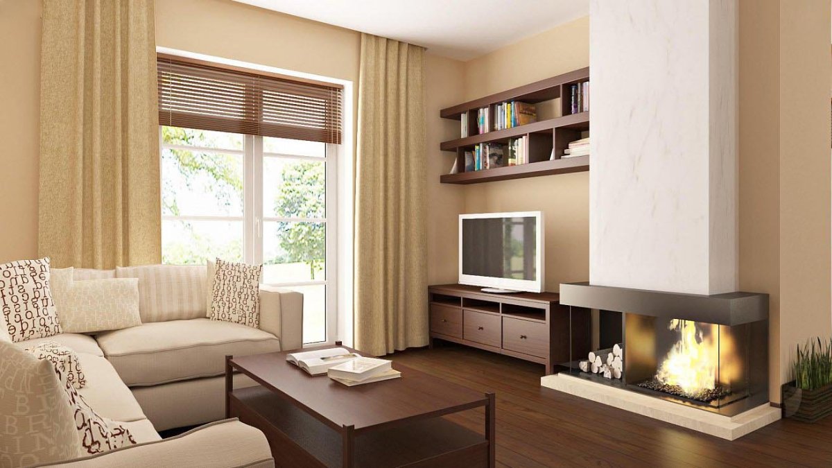 Гостиная дизайн интерьер