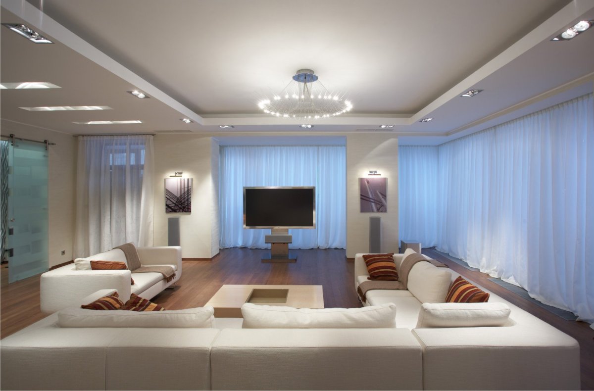 Гостиная в стиле современная классика