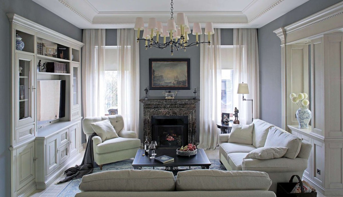 Бурмакин дом в Трувиле гостиная