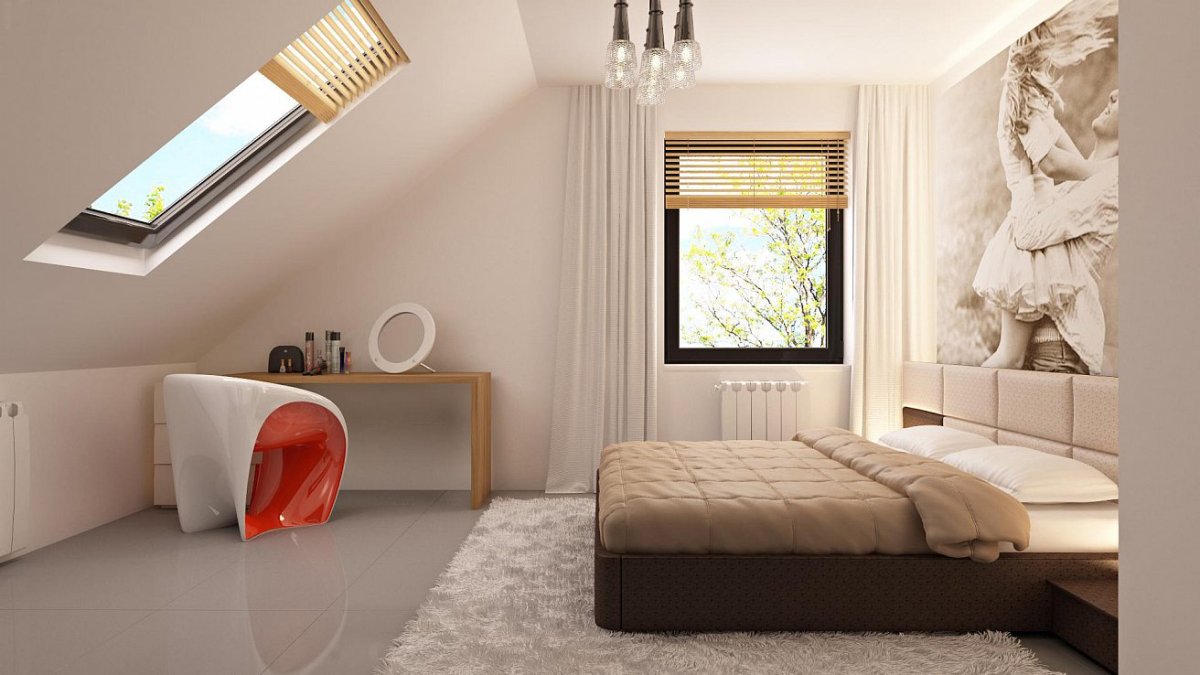 Окна на мансарде