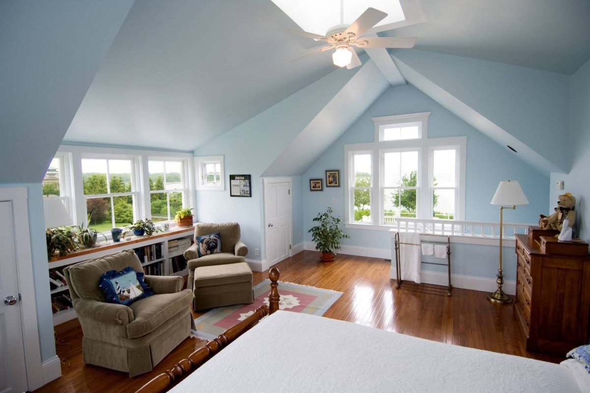 Окна Велюкс мансардные 2 рядом