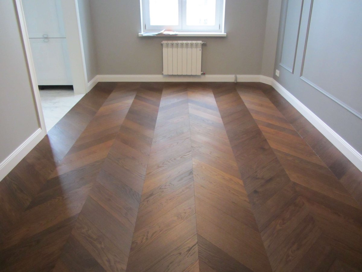 Ламинат поперек комнаты