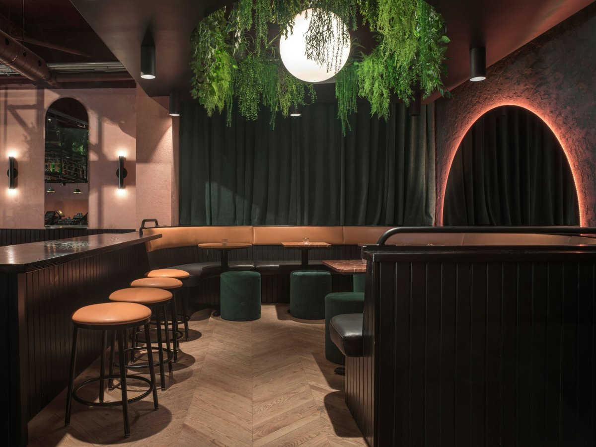 Кафе бар интерьер