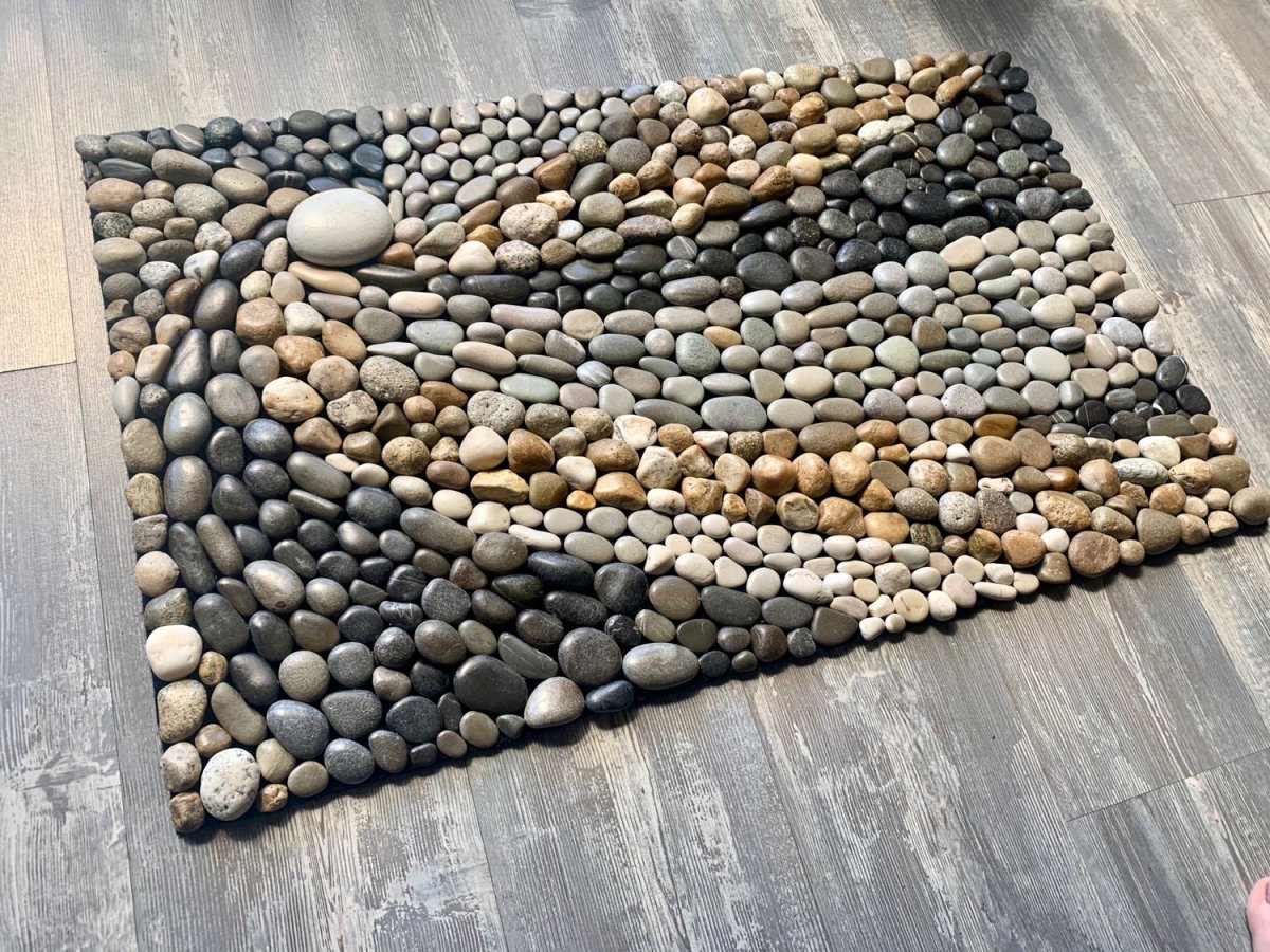 Каменные ковры из гальки