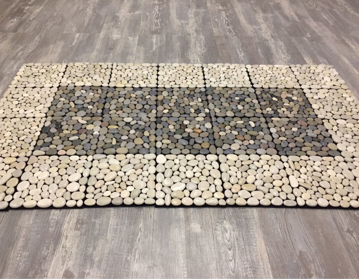 Ковер камушки