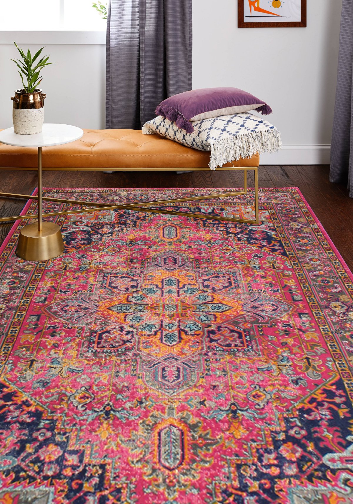 Персидский ковер в интерьере