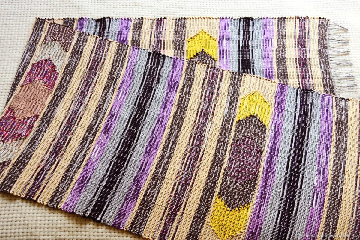 Тканые половики деревенька