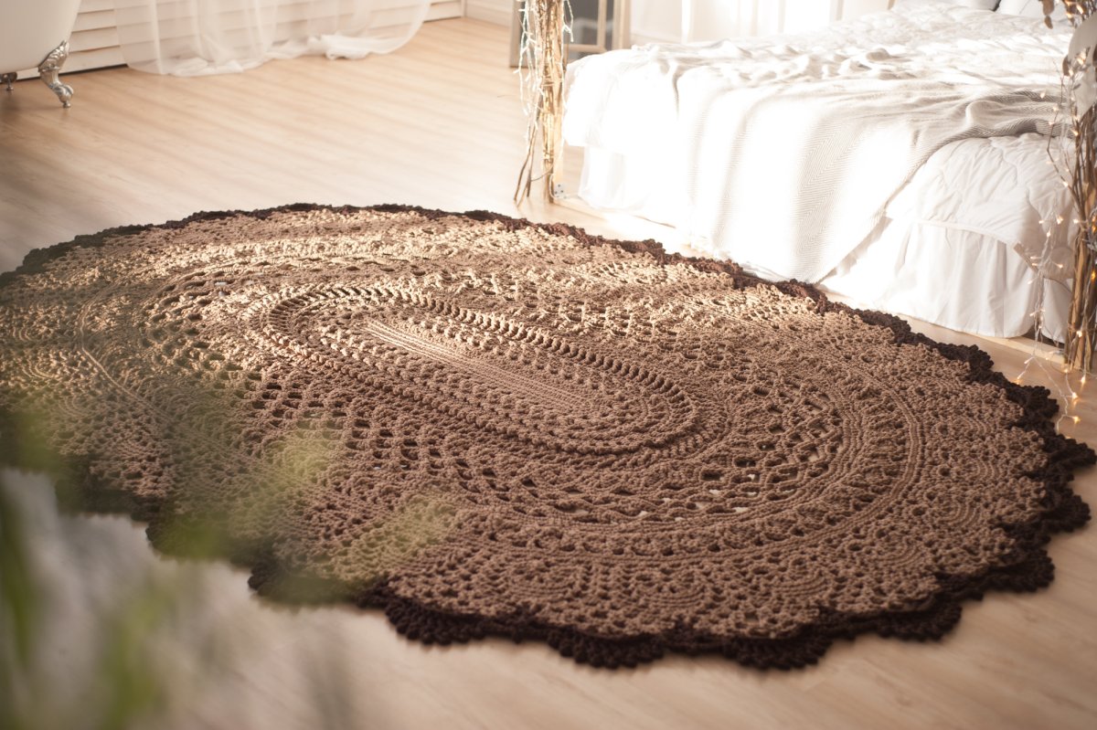 Майское чудо овальный ковер