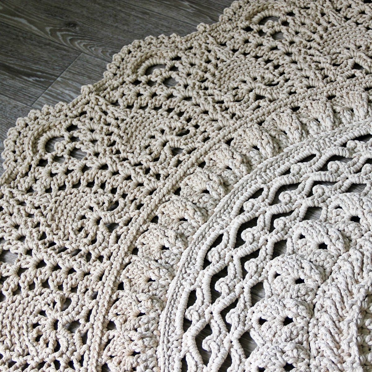 Ковры из полиэфирного шнура Майское чудо