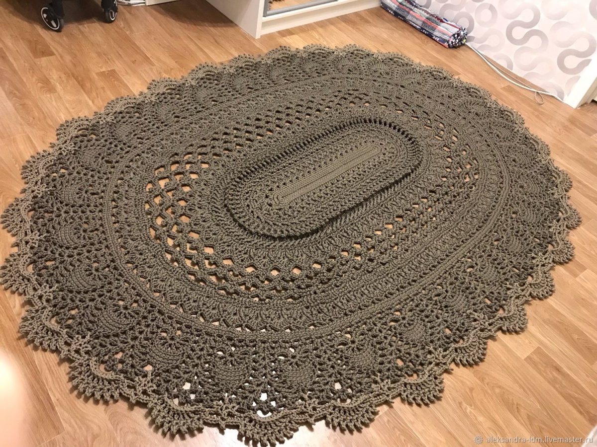 Ковры из полиэфирного шнура Майское чудо