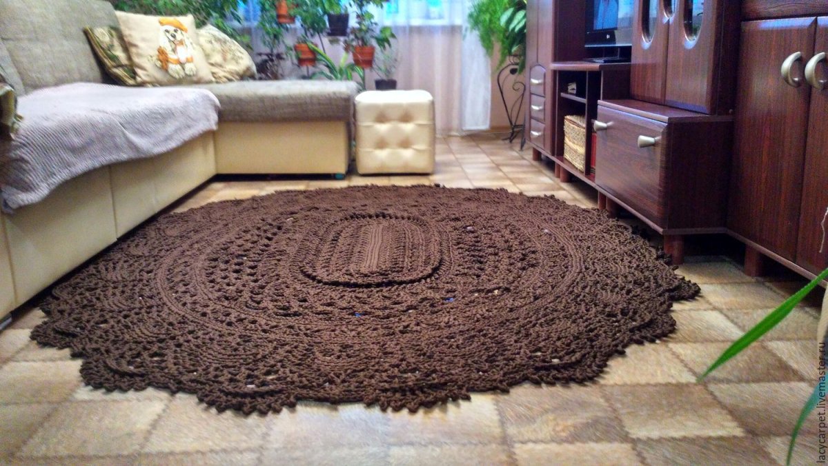 Ковер из джута Майское чудо