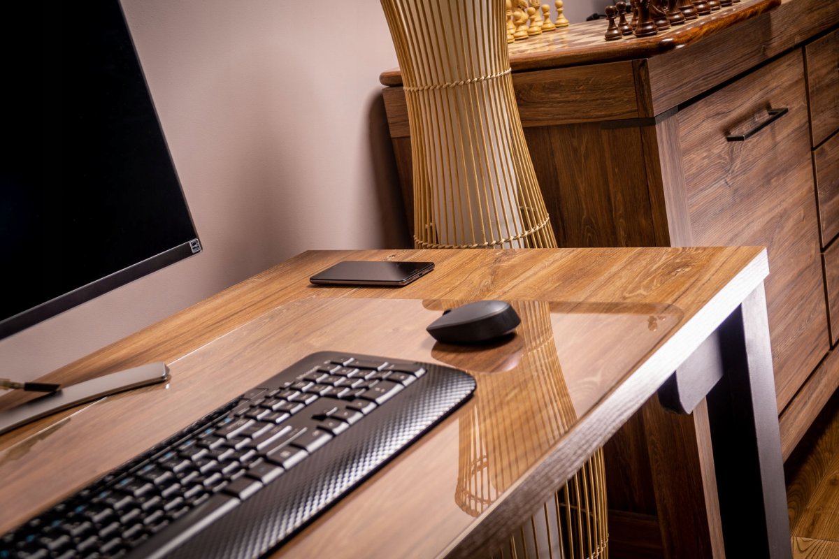 Защитный коврик под компьютерное кресло BSL 120x150 см (1,8 мм) шагрень