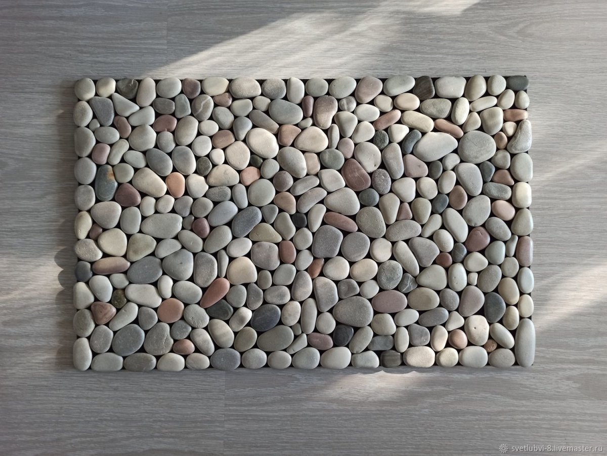 Мелкие камушки для декора сада