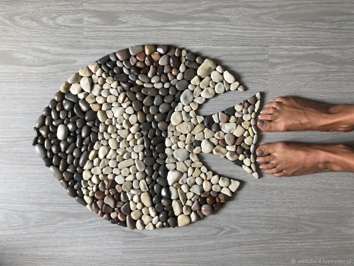 Коврик с Галькой массажный