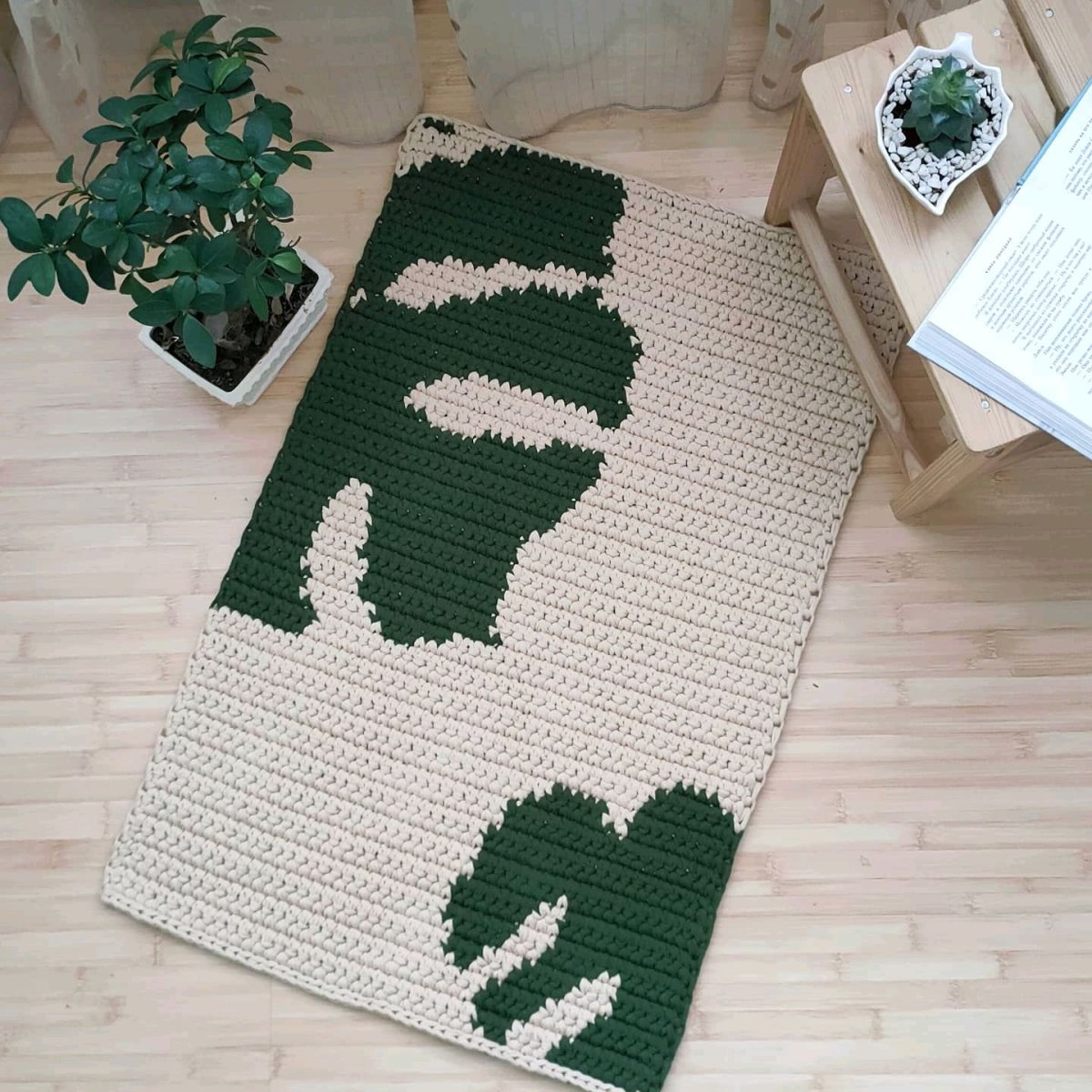 Ковер из полиэфирного шнура Улита