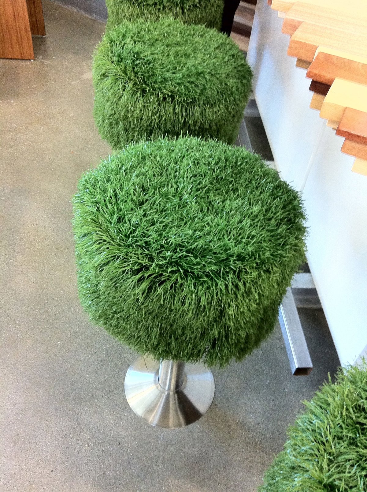 Коврик дверной травка