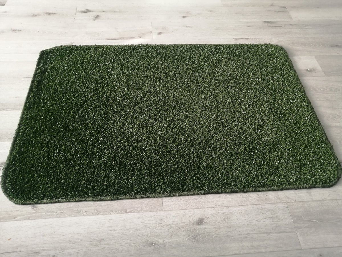 Декор из искусственного газона