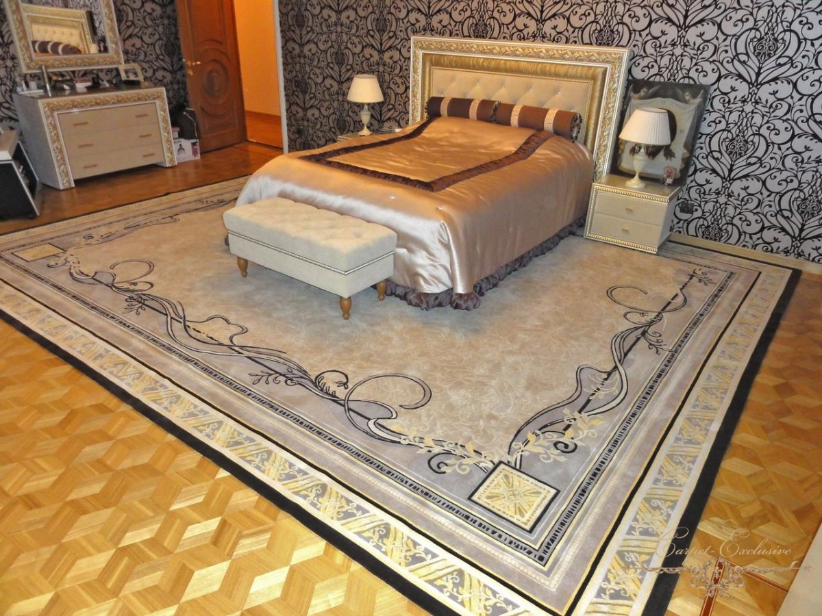 Винтажные ковры в современном интерьере