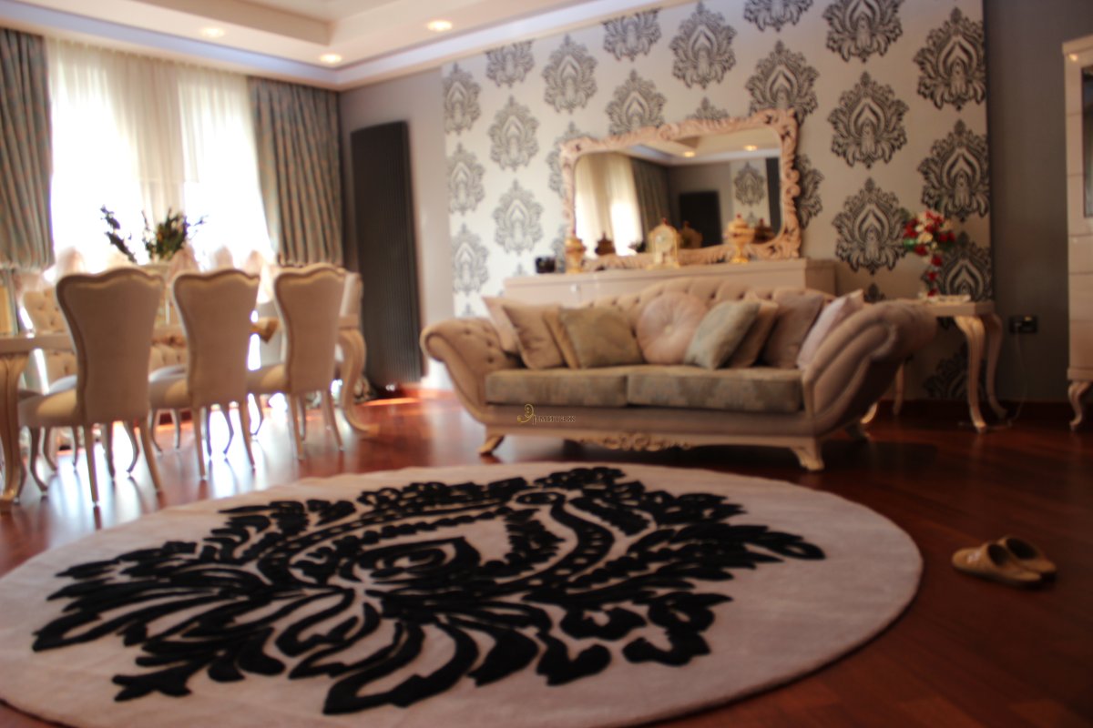 Ковер Isfahan персидский 19 век