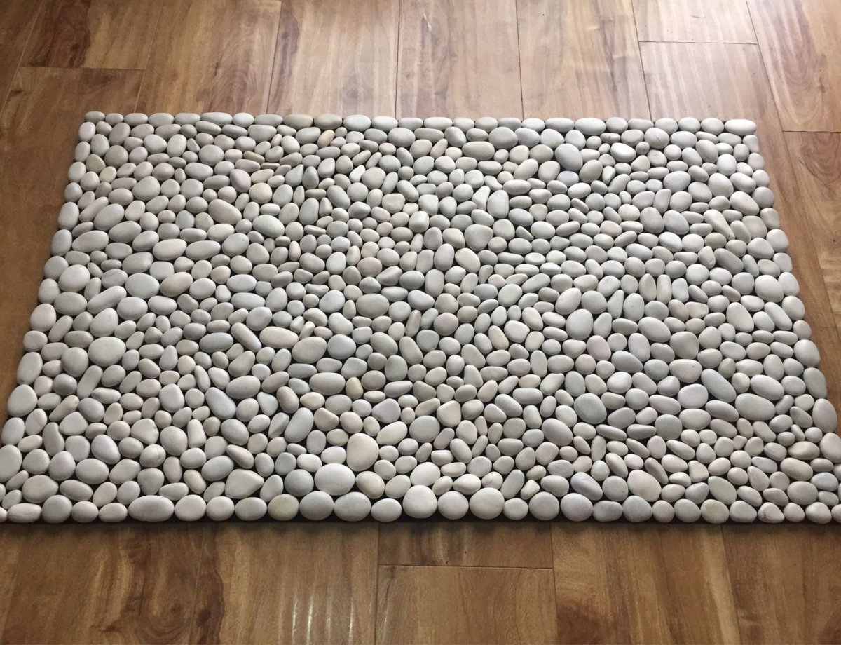 Вязаные коврики для ванной