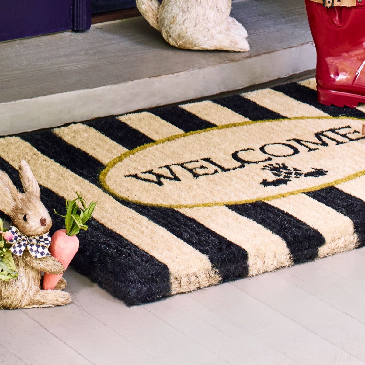 Придверный коврик Welcome Awning Stripe 349-28013