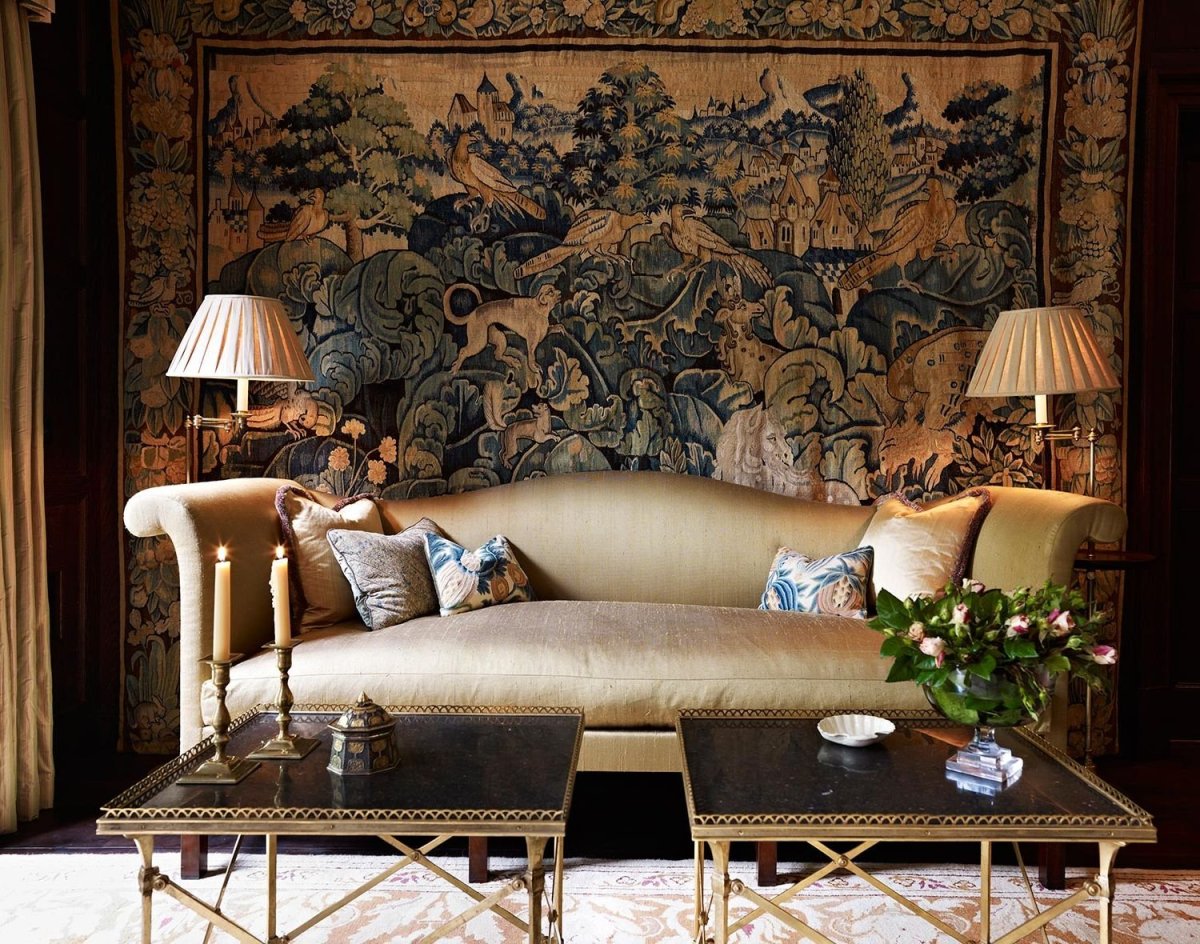 Гобелен в современном интерьере