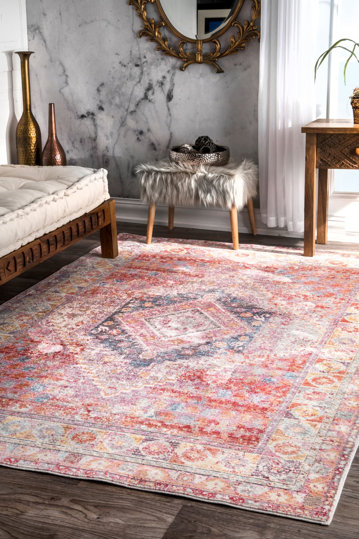 Ковер в винтажном стиле