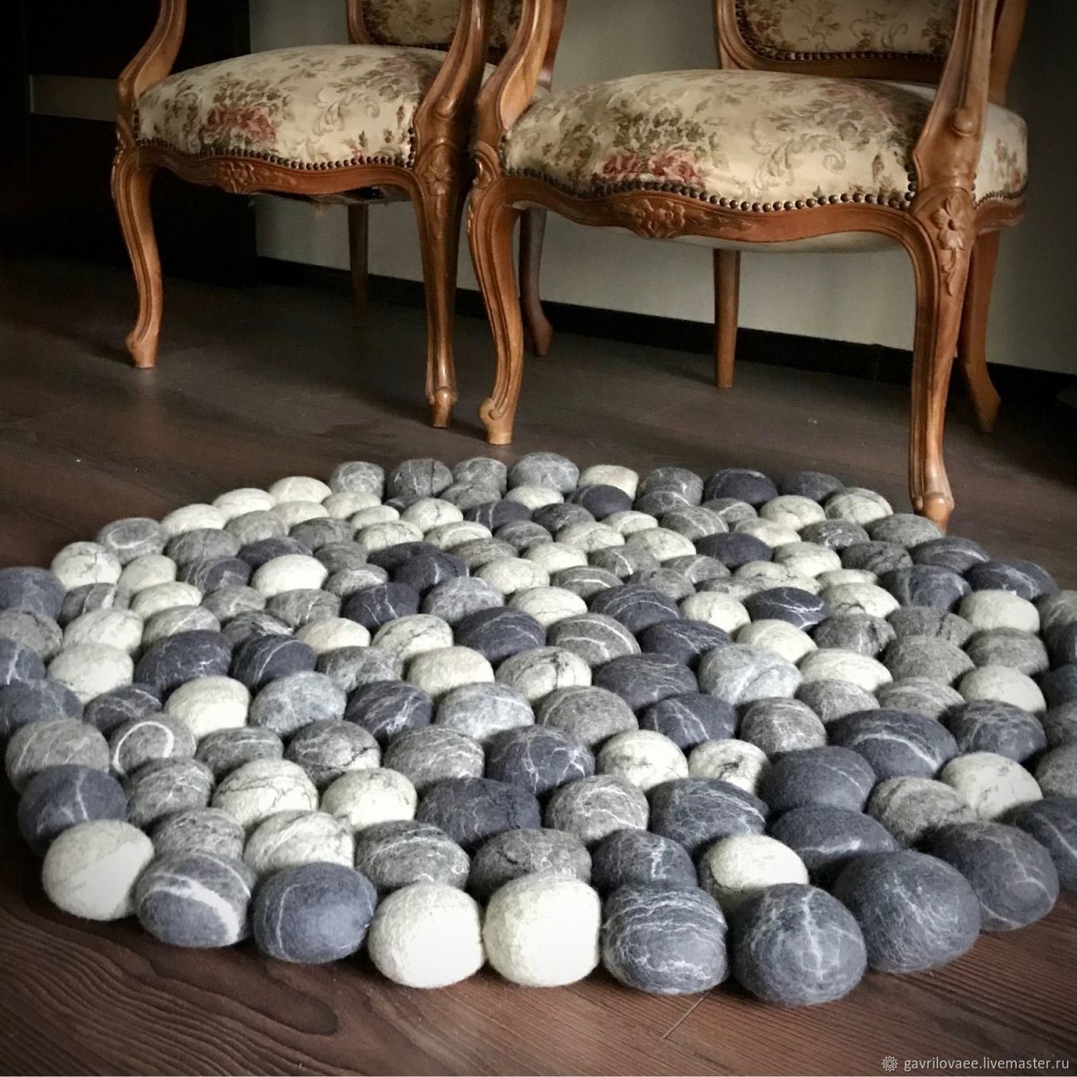 Плед меховой чернобурка