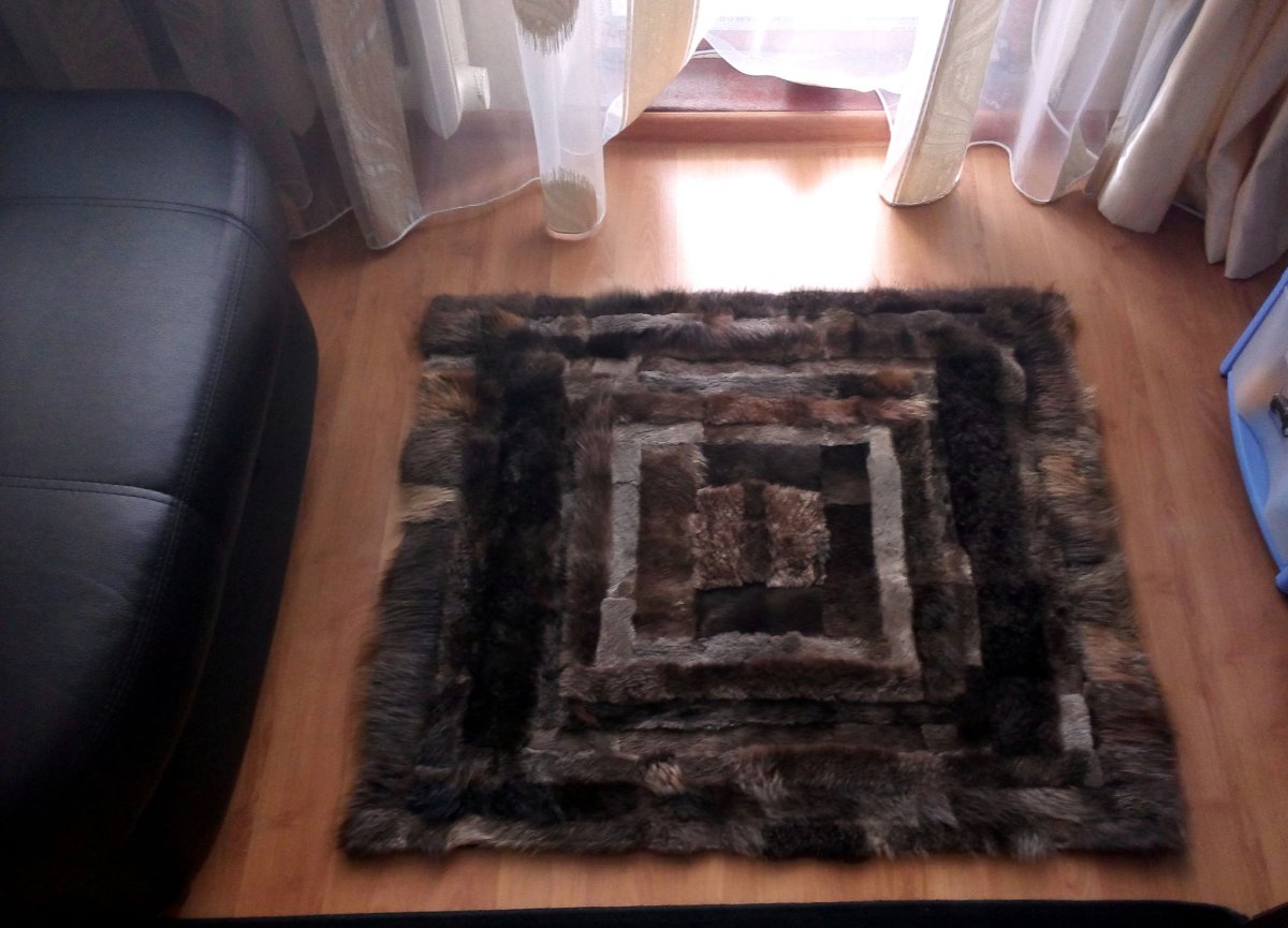 Коврики из меха