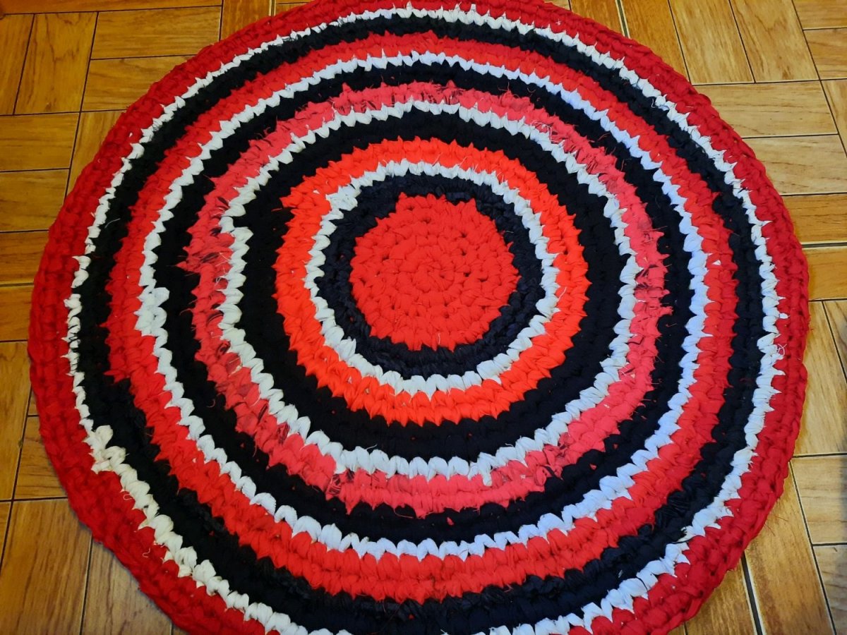 Вязаные ковры