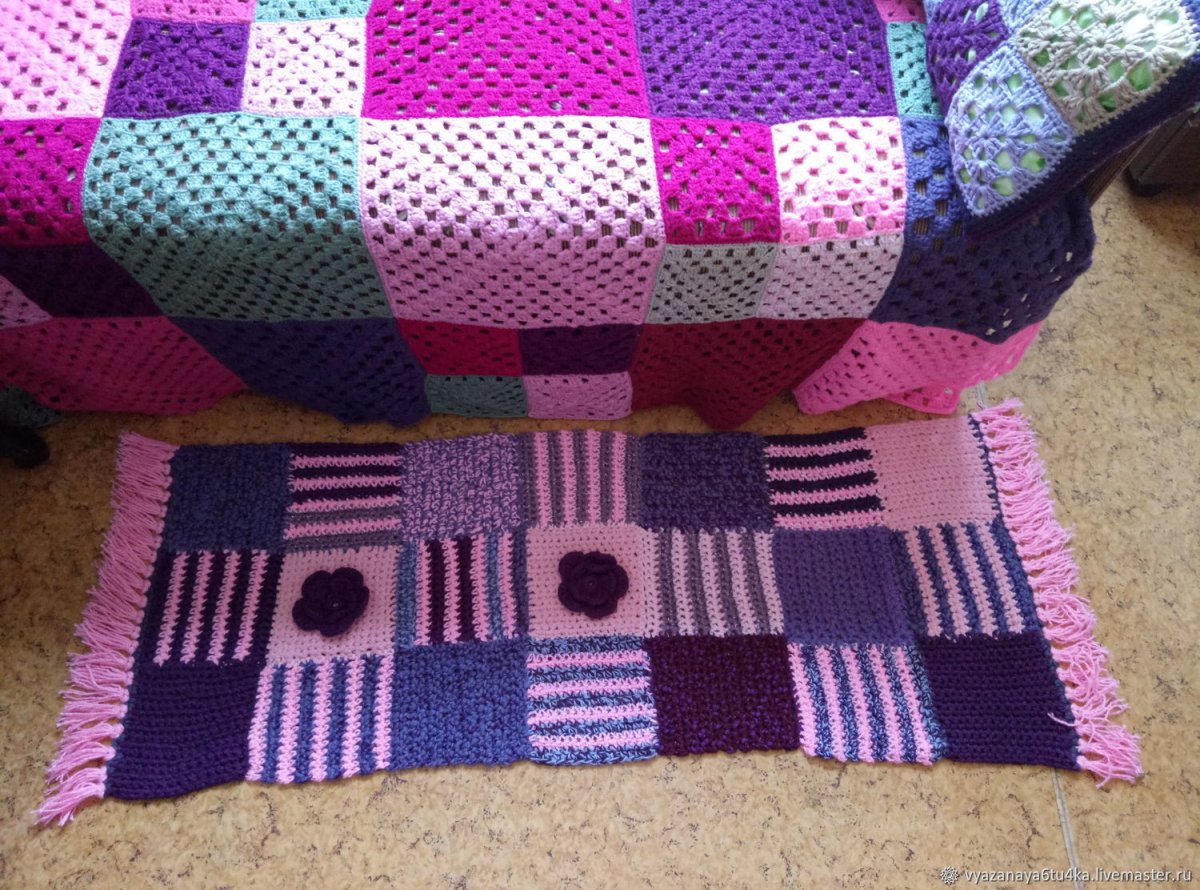 Лоскутные коврики
