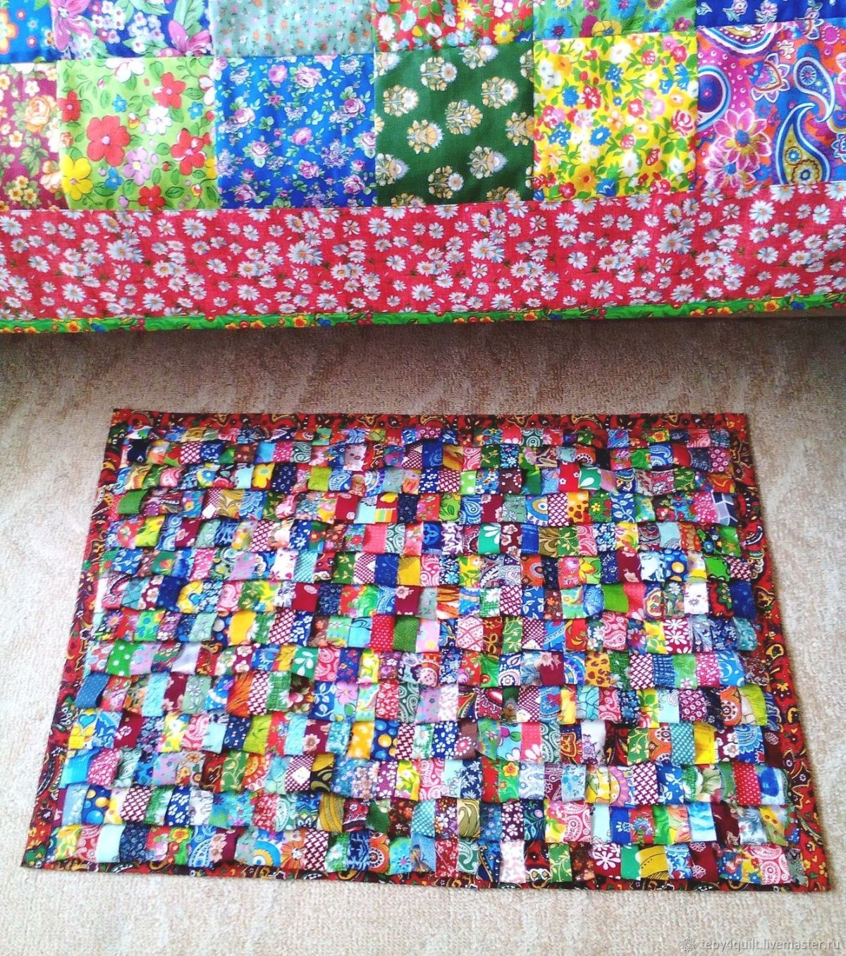Ковер пэчворк
