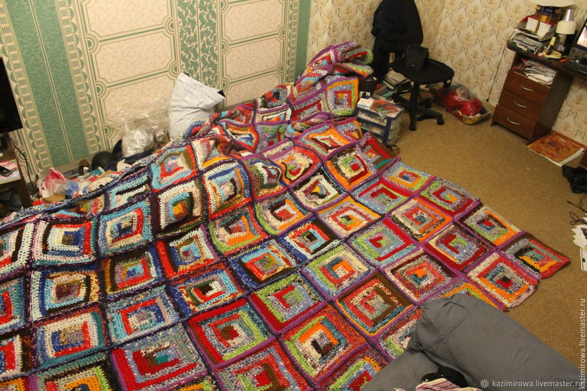 Коврик из квадратов